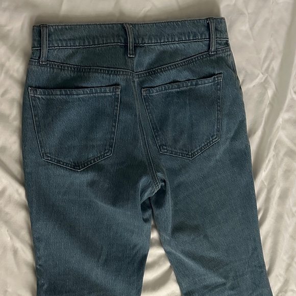 Express Wide Leg Jeans 70’s Flare Leg Size 4R - Picture 6 of 11